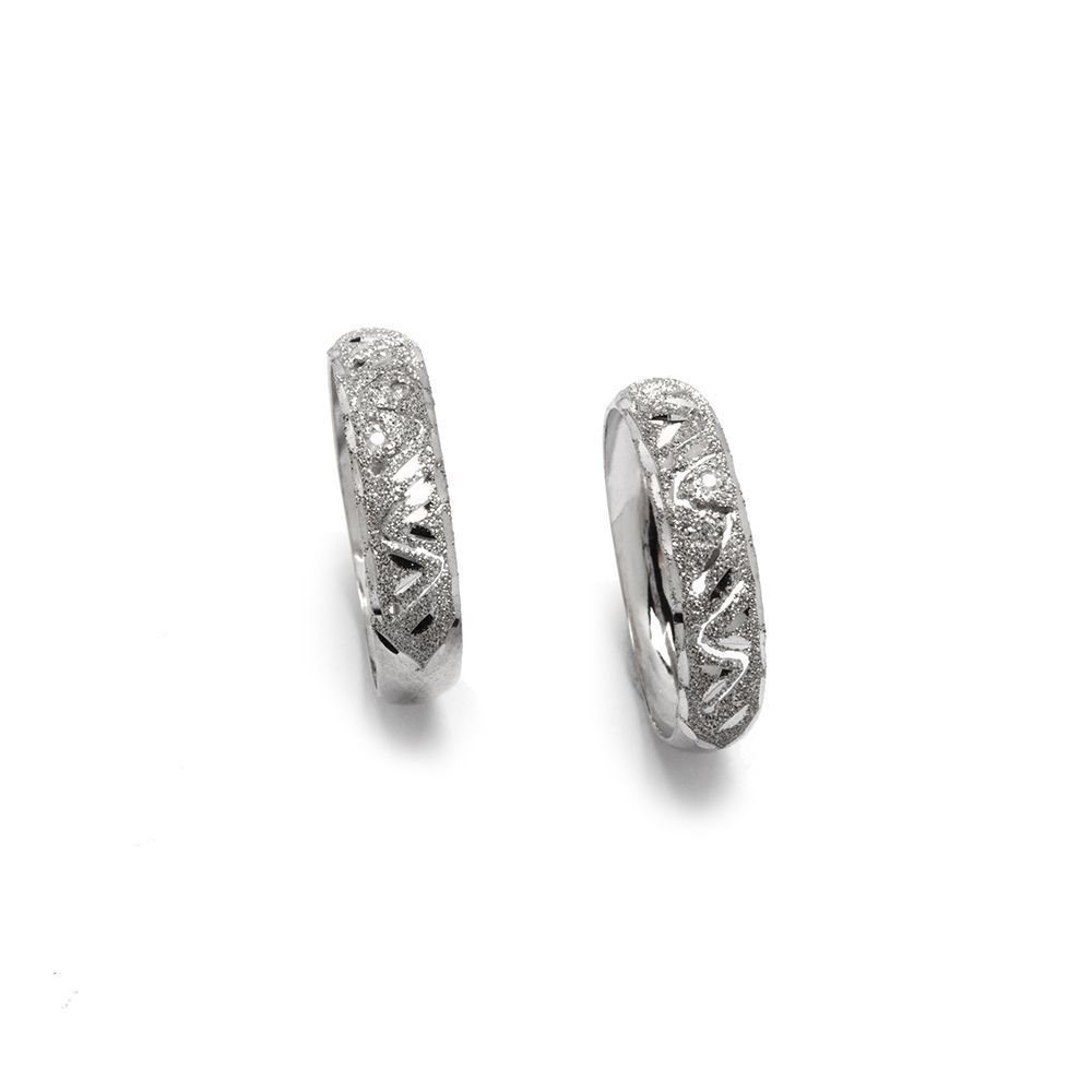 Aparador Onda Diamantes em Ouro 18 Kilates - 20176
